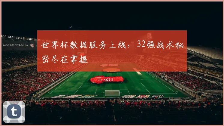 世界杯数据服务上线,32强战术秘密尽在掌握